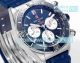 Replica BLS Factory Breitling Blue Dial Blue Rubber Strap Mechanical Chronograph (4)_th.JPG